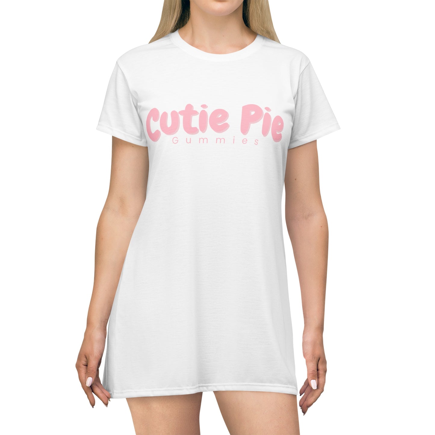 Cutie Pie Gummies T-Shirt Dress